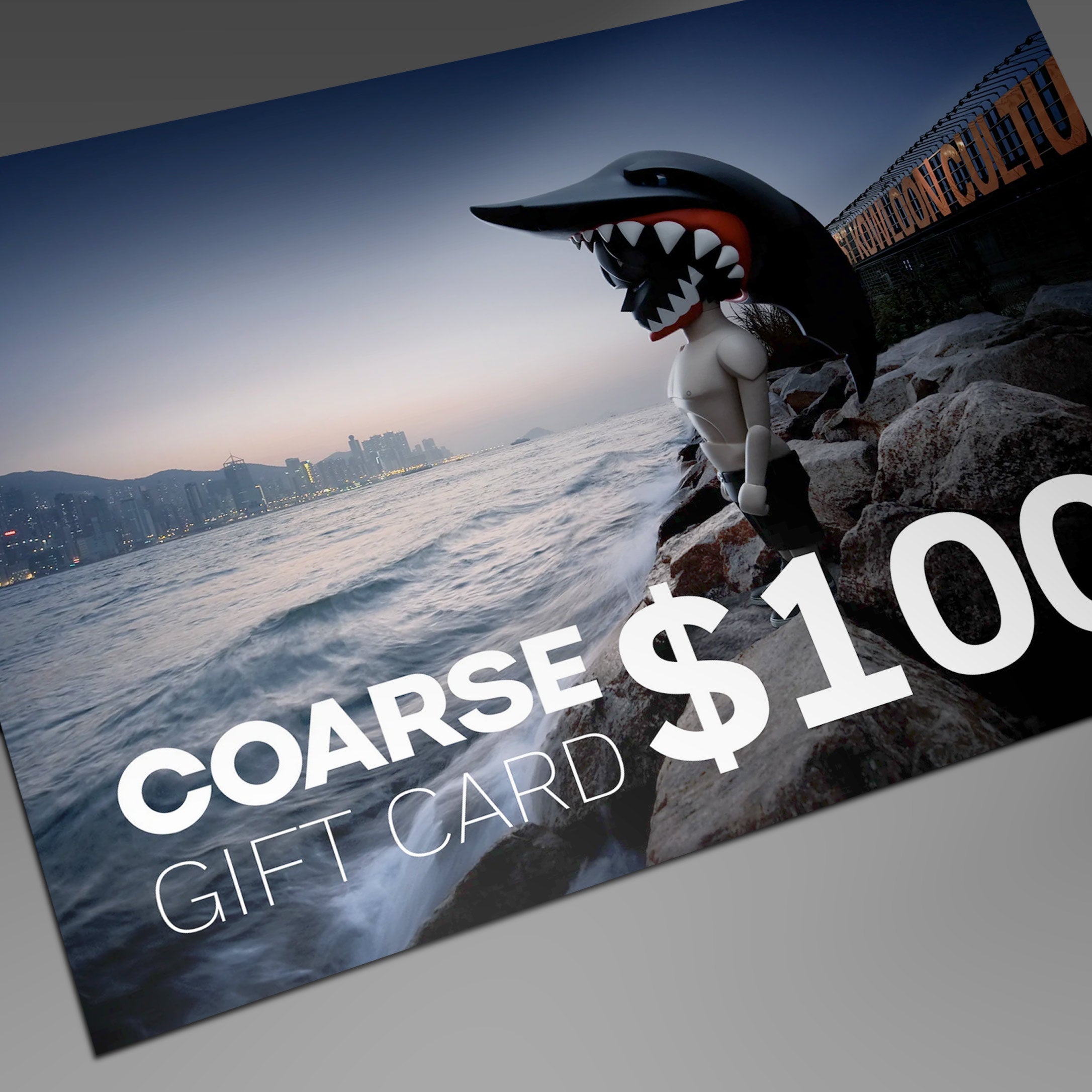 $100 coarse gift card