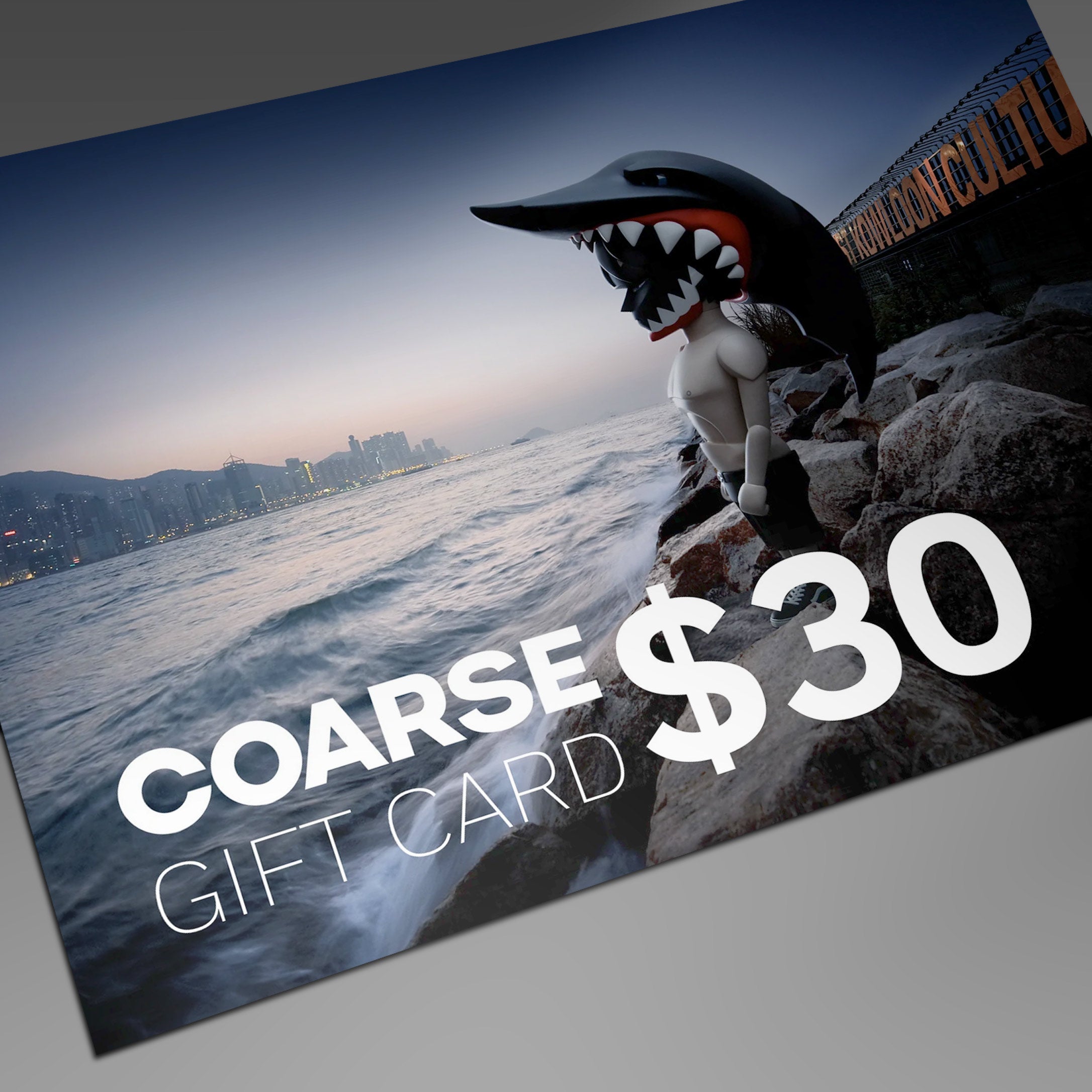 $30 coarse gift card