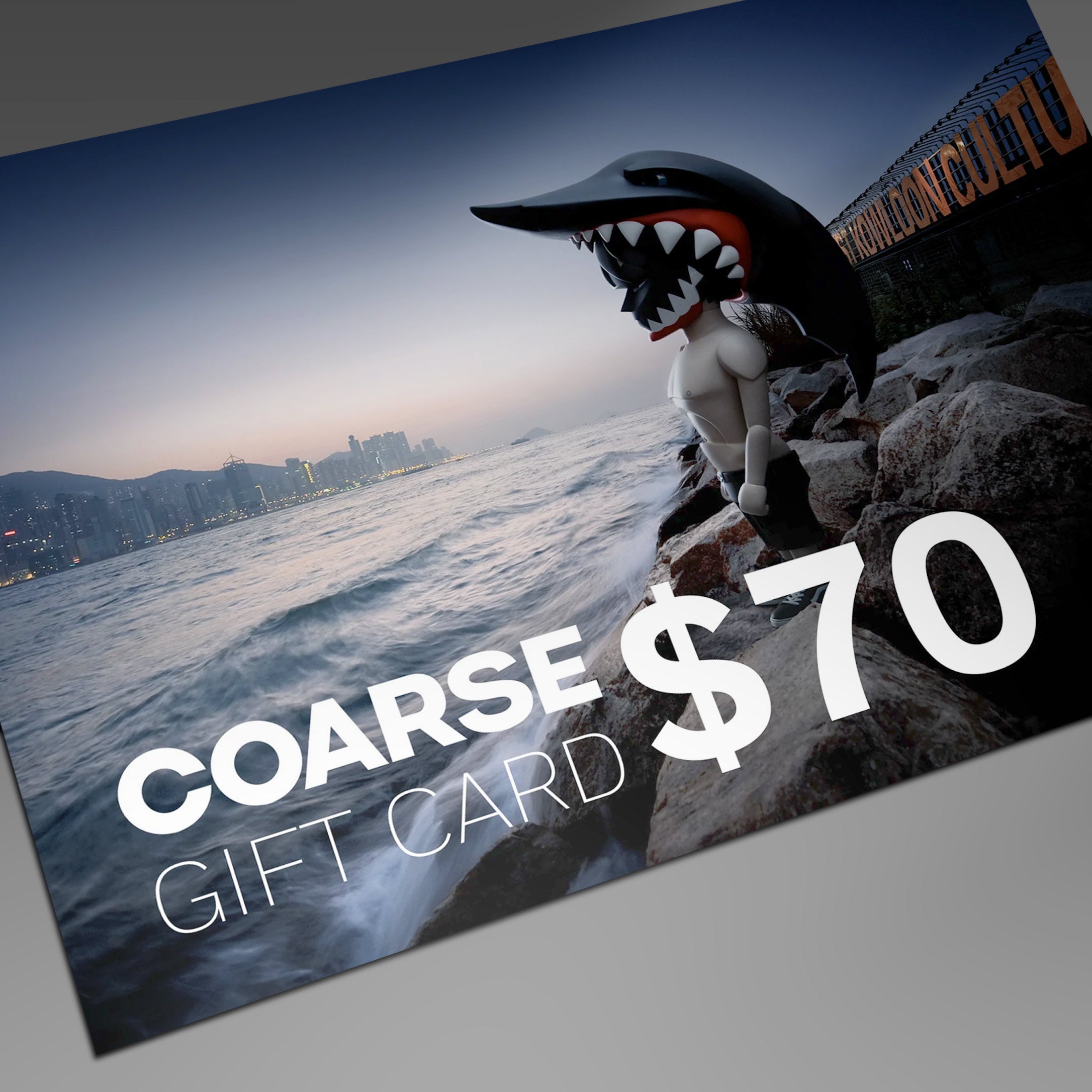 $70 coarse gift card